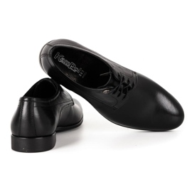 Kampol Chaussures habillées homme 334/27 noir le noir 4