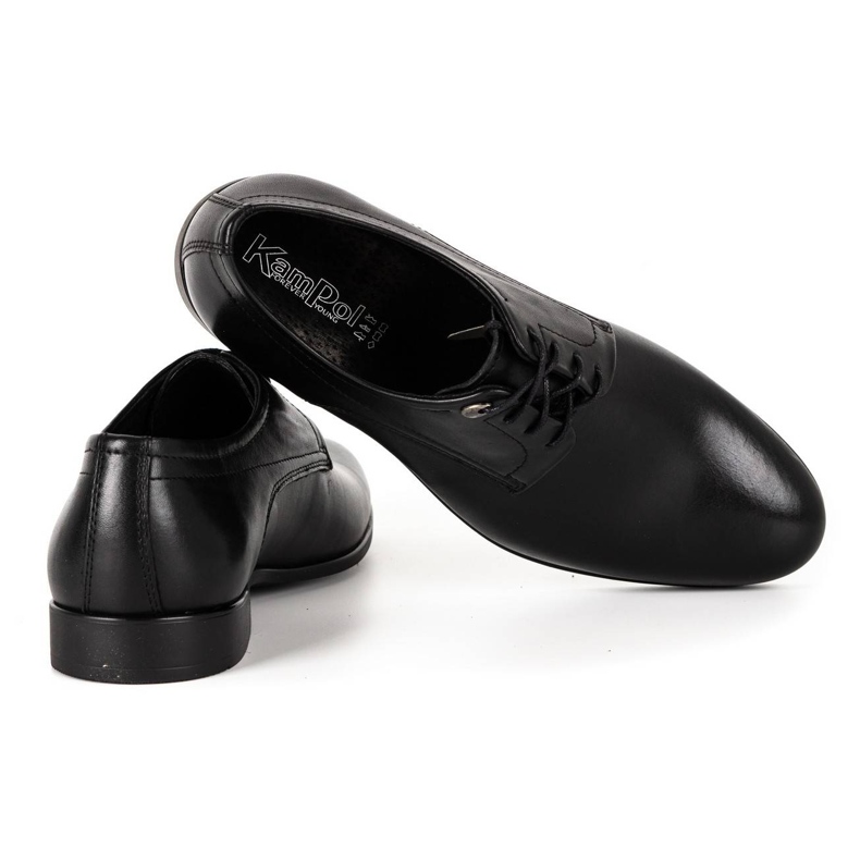 Kampol Chaussures habillées homme 334/27 noir 4