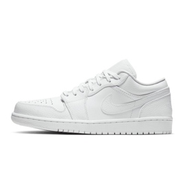 Chaussure Nike Air Jordan 1 Low M 553558-130 blanc 1