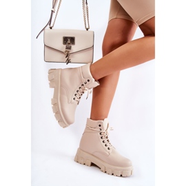Bottines Femme Warm Beige Clair Flavin Boots 2 Bottines Femme Warm Beige Clair Flavin Boots 2