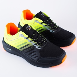 Chaussures de sport pour hommes DK noir jaune 1