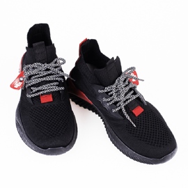 SHELOVET Chaussures de sport noires légères 1