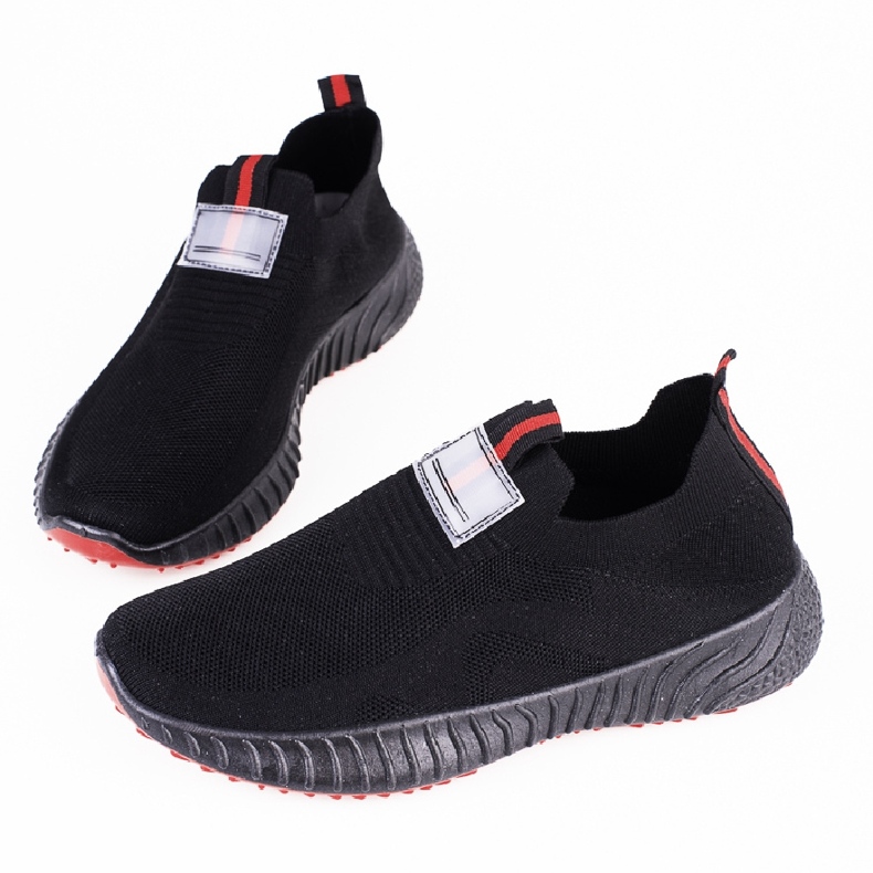 SHELOVET Chaussures de sport fitness noires pour homme 1