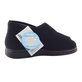Dr.RORTO BEFADO 986M003 Pantoufles masculines sur les pieds sensibles noirs le noir 7