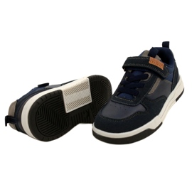 Chaussures de sport garçon American Club ES95/22 bleu marine 3