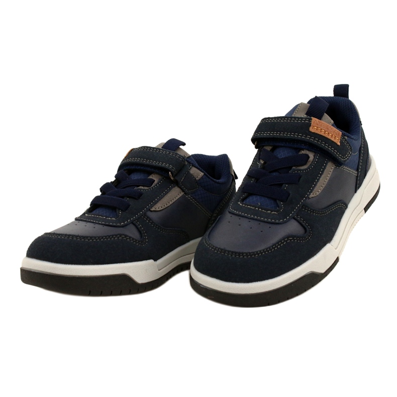 Chaussures de sport garçon American Club ES95/22 bleu marine 2