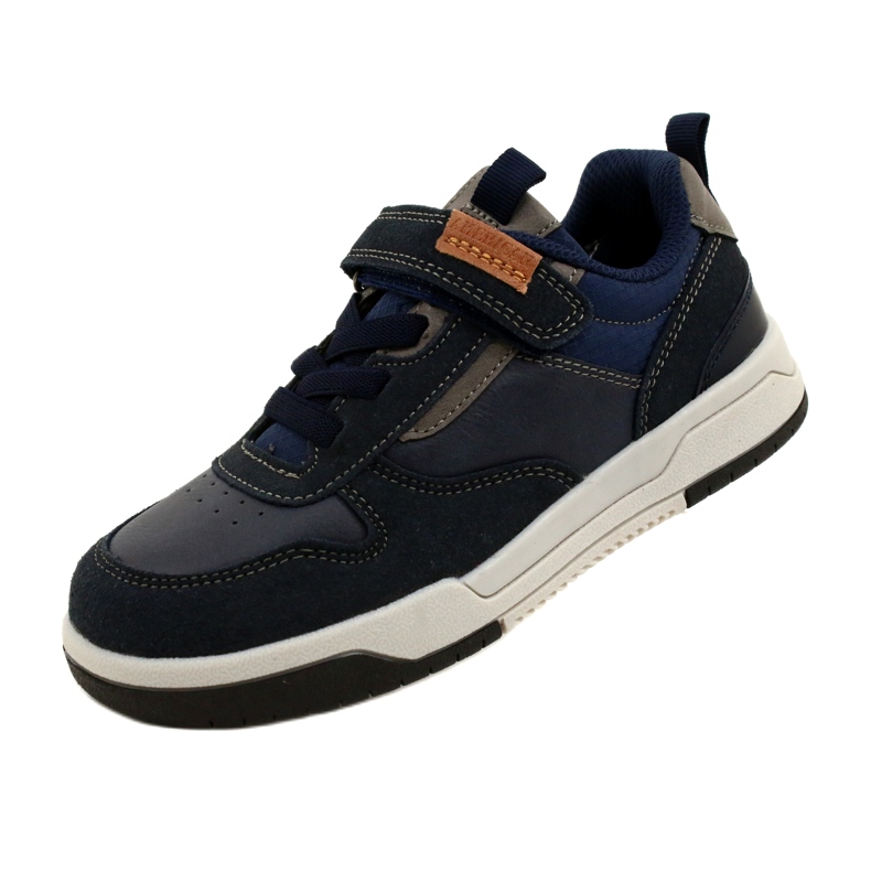 Chaussures de sport garçon American Club ES95/22 bleu marine 4