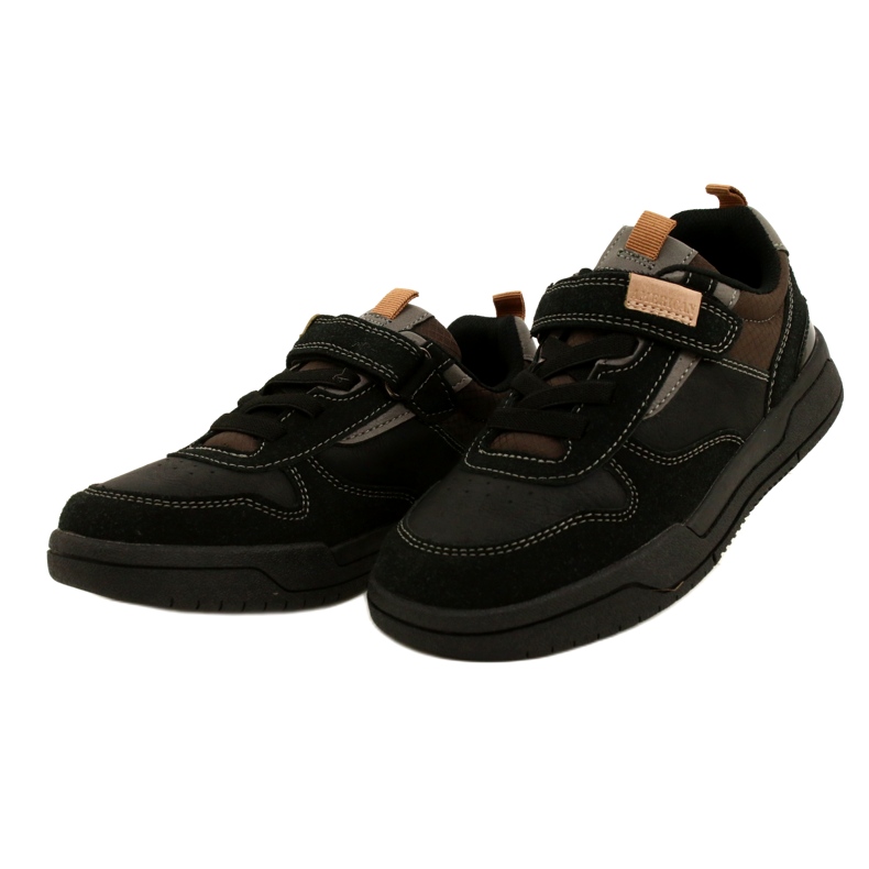Chaussures de sport garçon American Club ES95/22 noir le noir 2 Chaussures de sport garçon American Club ES95/22 noir le noir 2