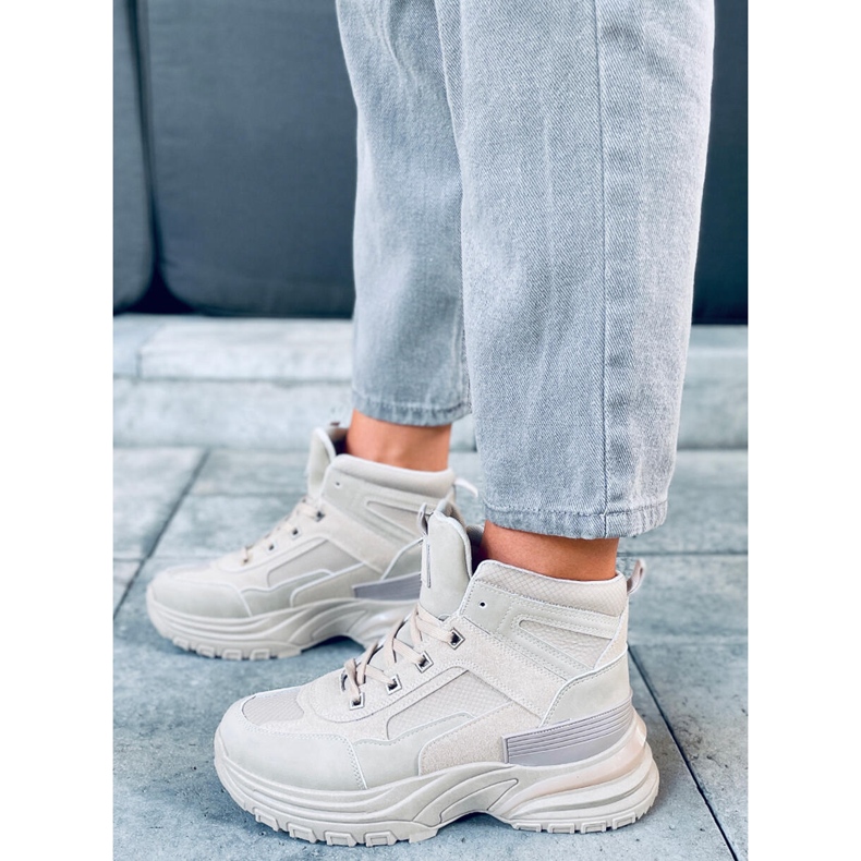 Baskets montantes Diana Beige 1 Baskets montantes Diana Beige 1