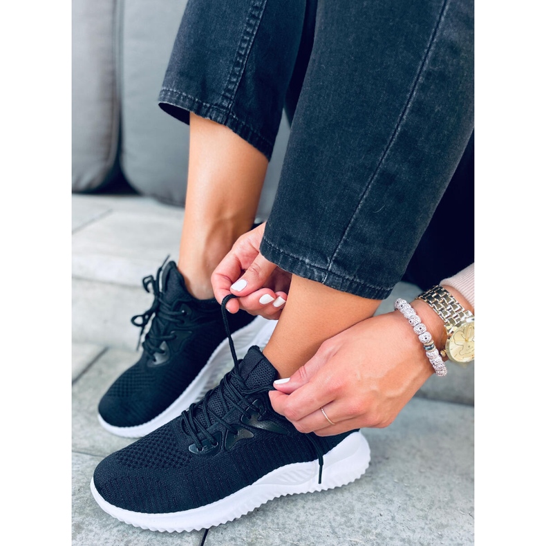 Ivar Noir Chaussures de sport noires 2