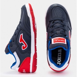 Joma Top Flex 2243 In TPJW2243IN chaussures de football bleu 1