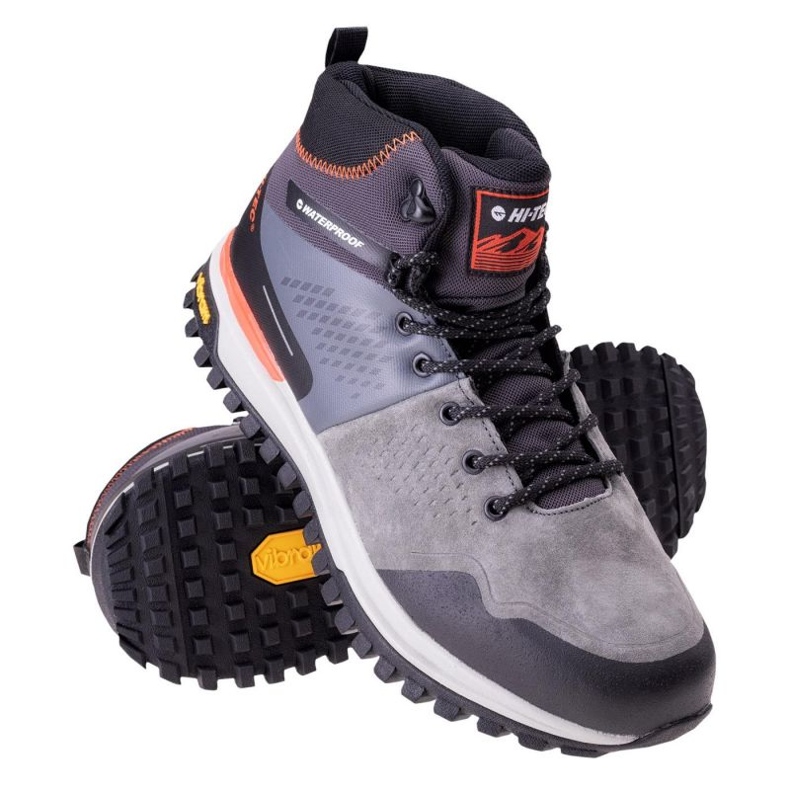 Hi-Tec Breder Mid Wp VM 92800376954 gris 1