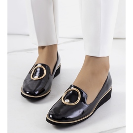 Chaussures Kadyro laquées noires 1