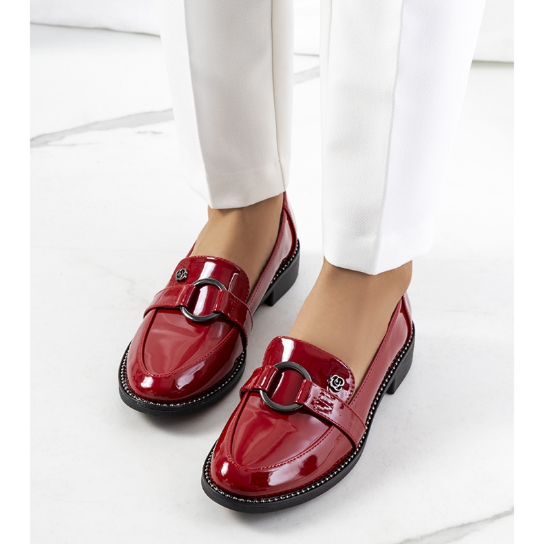 Chaussures Aveni laquées rouges 1