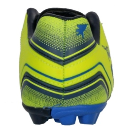 Joma Toledo 2209 HG Jr TOJW2209HG chaussures de football jaune jaunes 3