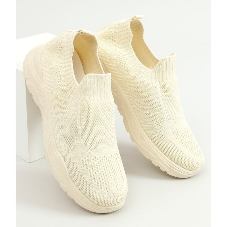 Chaussettes Chaussettes Peggie Beige 1