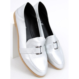Mocassins femme Alma Silver argent 1 Mocassins femme Alma Silver argent 1