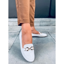 Mocassins Amiya Blanc, femmes 1