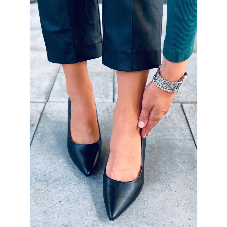 BM Escarpins grain femme Aurora Noir le noir 1