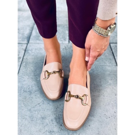 Mocassins femme Jonna Kaki beige 2 Mocassins femme Jonna Kaki beige 2