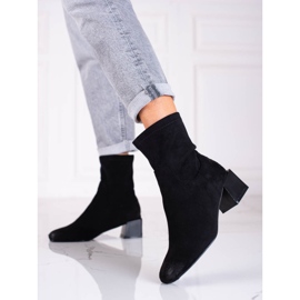 T.Sokolski Bottes pour femmes par T. Sokolski, slip-on noir 2