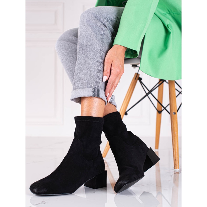 T.Sokolski Bottes pour femmes par T. Sokolski, slip-on noir le noir 1 T.Sokolski Bottes pour femmes par T. Sokolski, slip-on noir le noir 1
