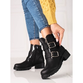 Sacs pour femmes Shelovet noirs avec fermetures éclair 1