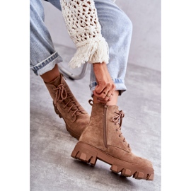 PG1 Bottes Chaudes En Daim Workers Marron Darvin brun 1