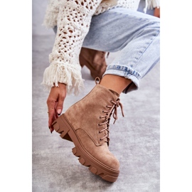 PG1 Bottes Chaudes En Daim Workers Marron Darvin brun 2