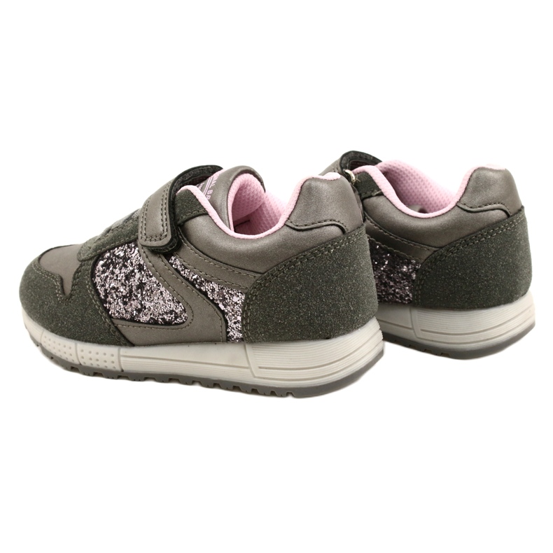 American Club ES40 Chaussures de sport pour enfants gris-silver gris 5