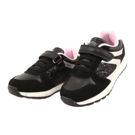 Sports Chaussures pour enfants American Club ES40 Black noir 2