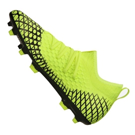 Chaussures de foot Puma Future 4.3 Netfit Fg / Ag M 105612-03 multicolore jaunes 1