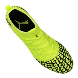 Chaussures de foot Puma Future 4.3 Netfit Fg / Ag M 105612-03 multicolore jaunes 3