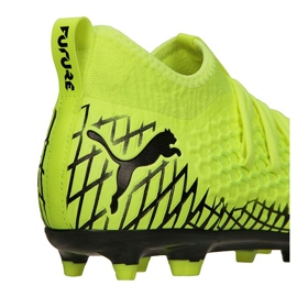 Chaussures de foot Puma Future 4.3 Netfit Fg / Ag M 105612-03 multicolore jaunes 5