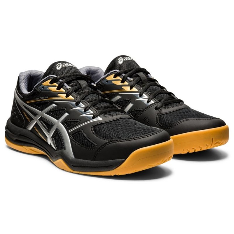 Asics Upcourt 4 1071A053-001 chaussures de volley-ball noir noir 2