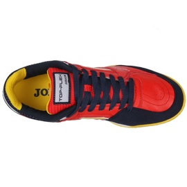 Joma Top Flex 2106 Tf TOPW2106TF chaussures de football le noir oranges et rouges 2