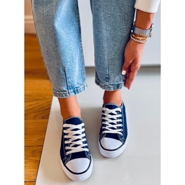 Baskets classiques femme Basic D.BLUE bleu 3