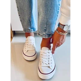 Baskets classiques femme Basic White blanche 3