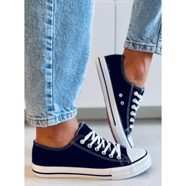 Baskets classiques femme Basic Black le noir 3