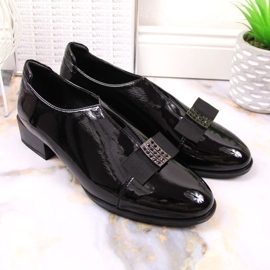 Chaussures laquées noires Potocki le noir 1