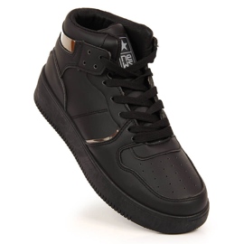 Chaussures de sport montantes NEWS noires 1