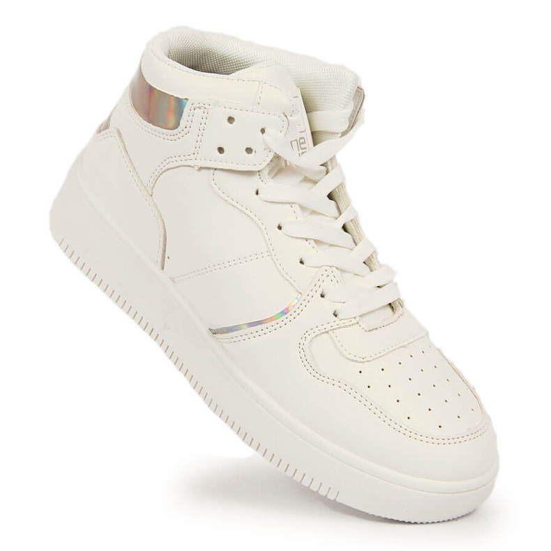 News Chaussures de sport blanches hautes 1