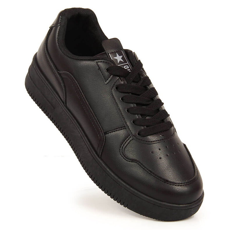 Chaussures de sport basses NEWS noires 1