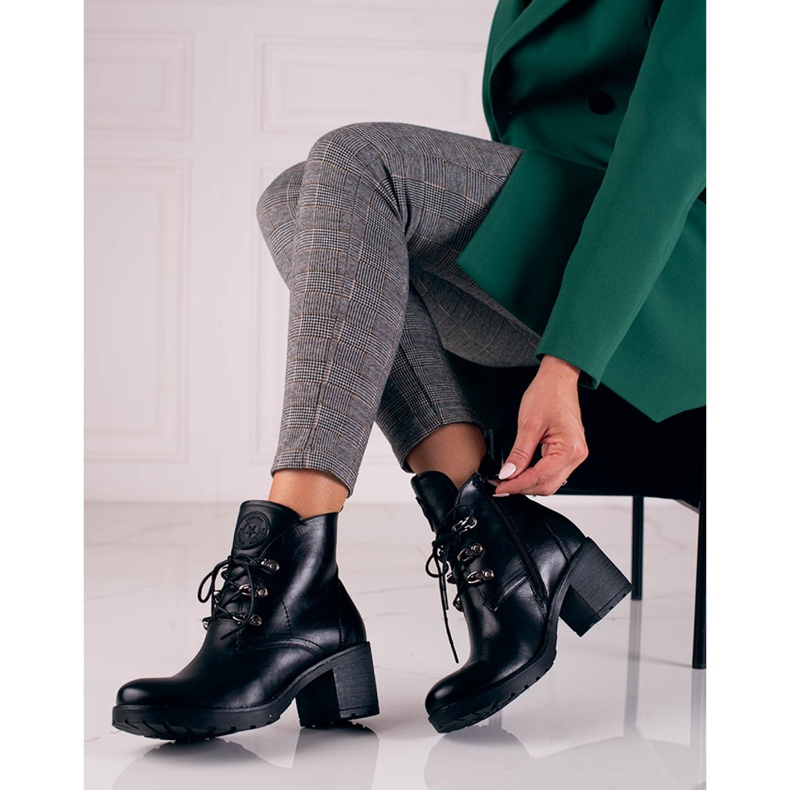 W. Potocki Escarpins noirs Potocki pour femmes 2