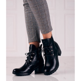 W. Potocki Escarpins noirs Potocki pour femmes 1