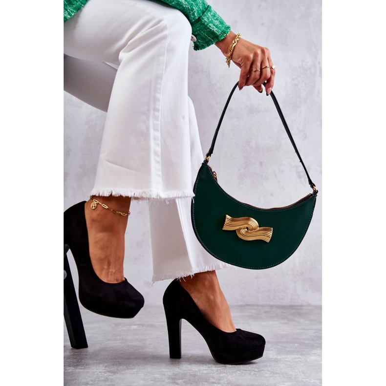 WS1 Escarpins Classiques En Daim Sur Le Talon Noir Soro 1