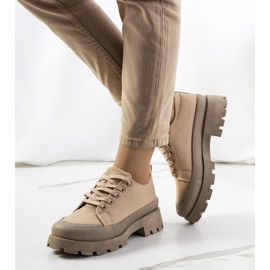 Chaussures Maryland beiges pour femmes 1