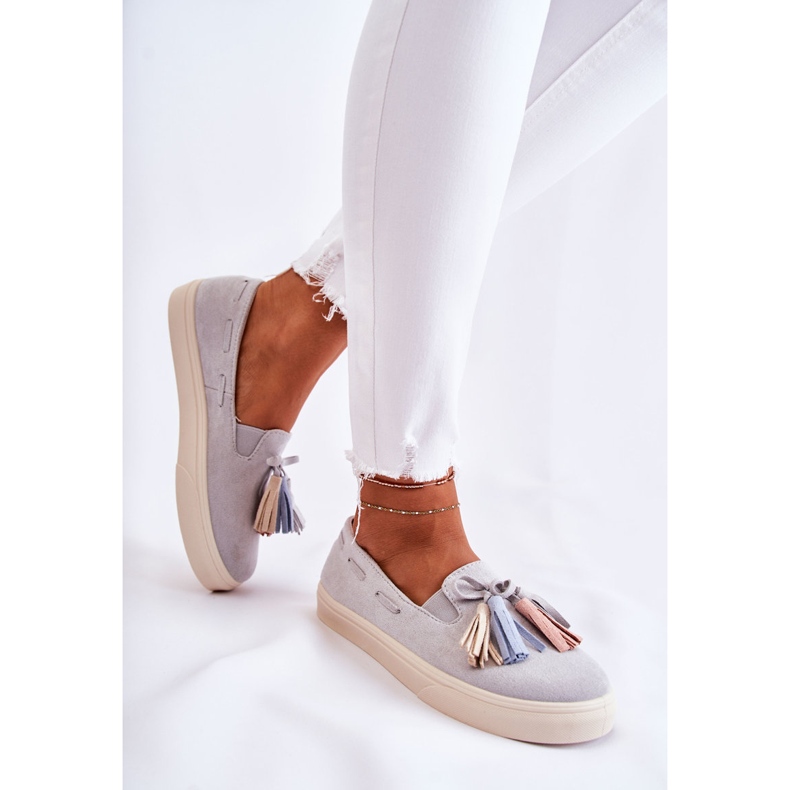 PS1 Baskets Femme Slip-On Gris Venira 2 PS1 Baskets Femme Slip-On Gris Venira 2