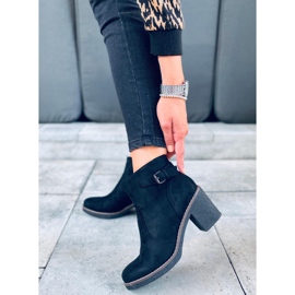 Boots sur talon caoutchouc Retta Noir le noir 2