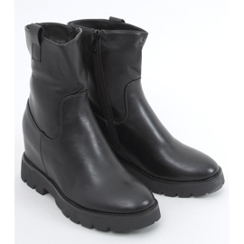 Bottes sur un coin caché Luanda Black le noir 3